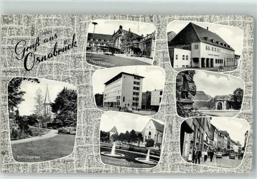 Osnabrück Hauptbahnhof Rißmüllerplatz Große Straße Hauptpost