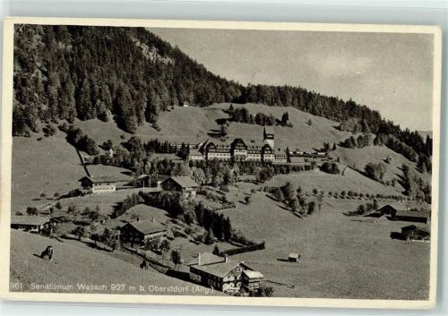 Oberstdorf Sanatorium Wasach 927 m