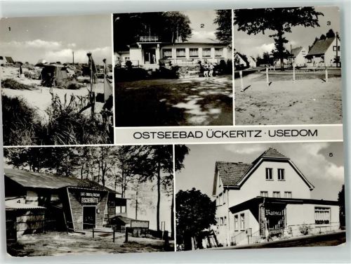 Ückeritz Campingplatz Strandklause Fischerhütte Ratscafe