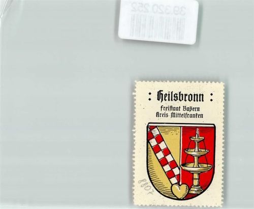 Heilsbronn Wappen Kaffee Hag ca. 1920-1940