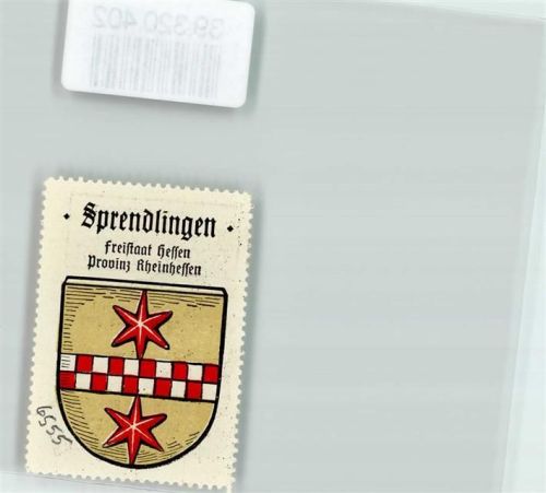 Sprendlingen Wappen Kaffee Hag ca.1920-1940