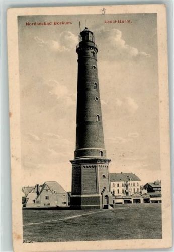 Borkum 1916 WK II Leuchtturm