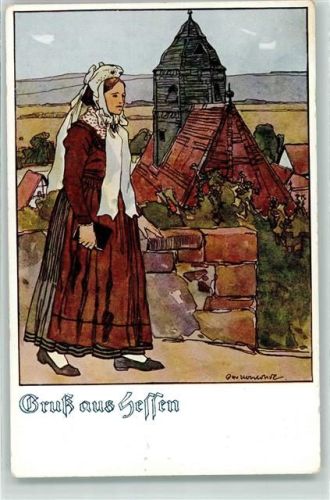 Nr. 135 Rückseite Dünger Werbung Hess. Tracht, Mandt