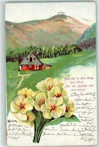 1903 sign Willim Haus Wald