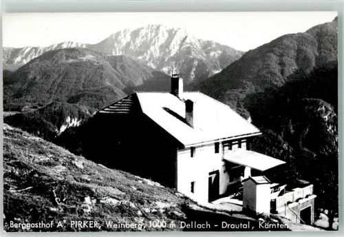Dellach Berggasthaus A. Pirker Weinberg