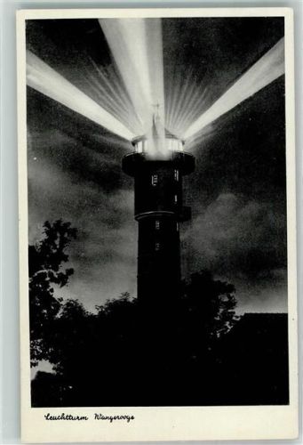 Wangerooge Leuchtturm Nachtaufnahme