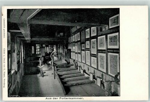 Nürnberg 1905 Folterkammer