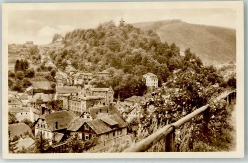 Sonneberg Blick zum Schlossberg