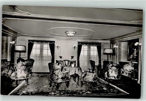 Hamburg Amerika Linie Damenzimmer 1 Klasse Innenansicht