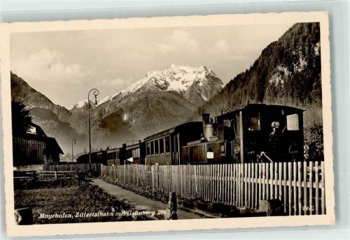 6290 Mayrhofen - Zillertalbahn mit Grünberg