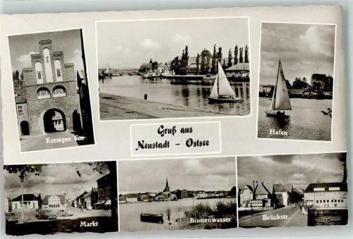 Neustadt Kremper Tor Hafen Segelboot Brückstraße