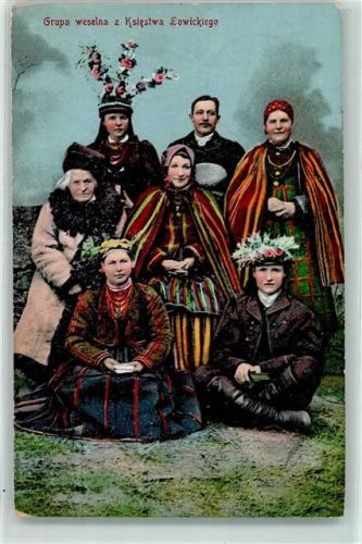 Lowitsch Lowicz 1916 - Tracht