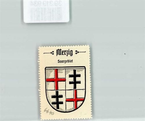 Merzig Wappen Doppelkreuz und Kreuz Kaffee Hag Nr. 4