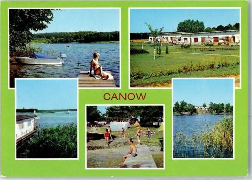 Canow Kleiner Pälitzsee Urlauberzentrum Textima Campingplatz Am Canower See