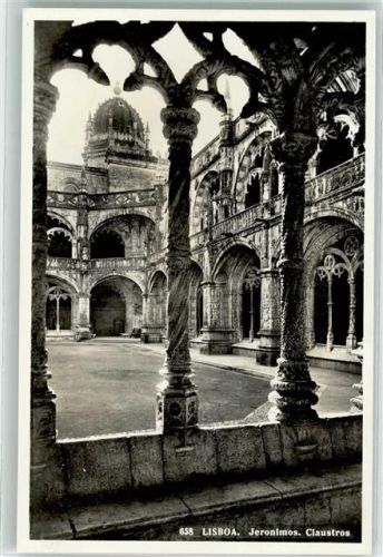 Lisboa Jeronimos Claustros