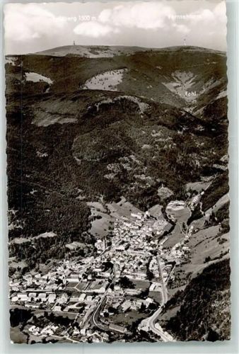 Todtnau Feldberg Fliegeraufnahme