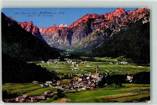 Toblach Val Pusteria alta verso il M. Cristallo