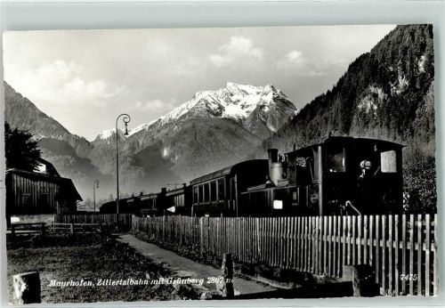 6290 Mayrhofen - Zillertalbahn mit Grünberg