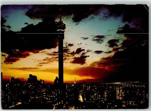 Johannesburg - J.G. Strijdom Microwave Tower bei Nacht
