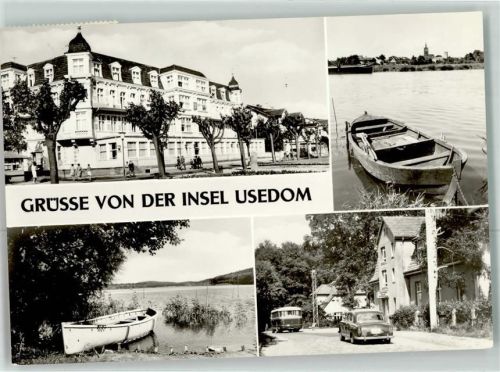 Usedom Omnibus Auto Ruderboot