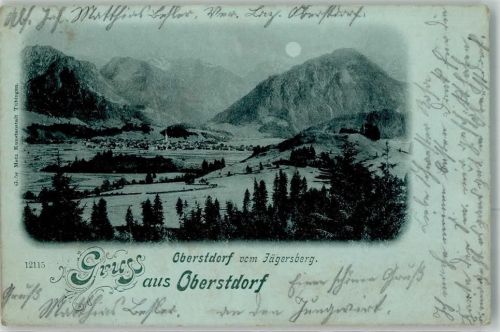 Oberstdorf 1918 Mondschein