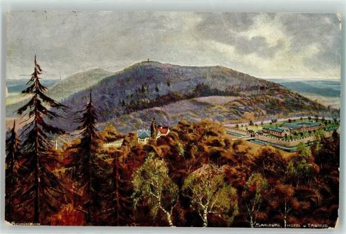 Bad Homburg 1916 Taunus Nr. 5 Saalburg