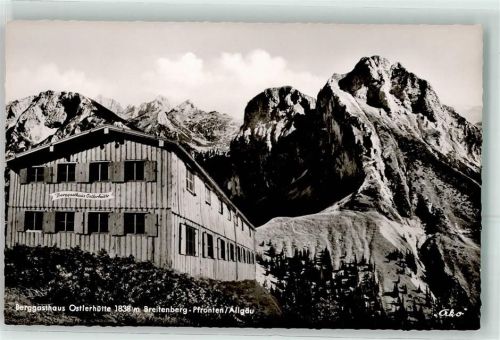 Ostlerhütte Berggasthaus auf dem Breitenberg Hüttenstempel