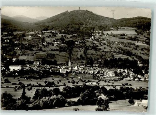 Hartberg 1959 mit Pfarrkirche hl. Martin