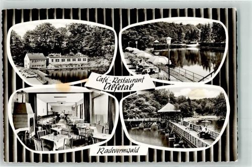Radevormwald Cafe Ülfetal Gaststube Kamin Seeteterrasse