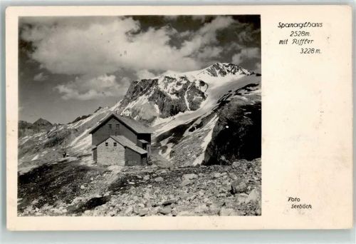 Tux Spanaglhaus 2528 m Riffler 3228 m Spannaglhaus