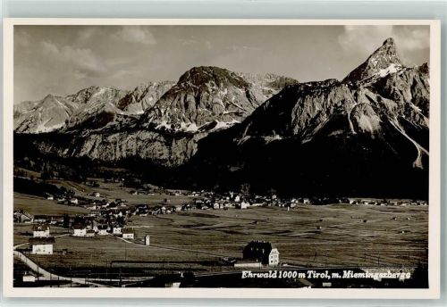 Ehrwald 1000 m Tirol Miemingergebirge