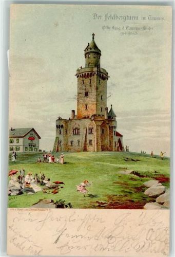 Feldberg 1901 Der Feldbergturm