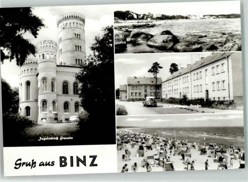 Ostseebad Binz Jagdschloß Granitz Badestrand Erich Weinert-Straße