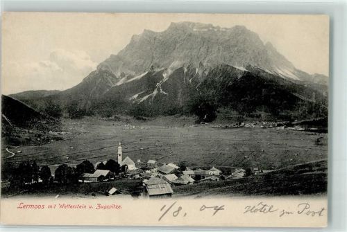 Lermoos Wetterstein Zugspitze Kirche