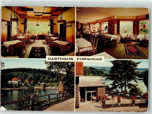Meinerzhagen 1979 Gasthaus Fürwigge Talsperre