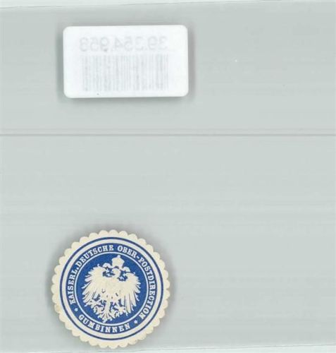 Gumbinnen Postwesen Kaiserl. Deutsche Ober-Postdirection Gumbinnen