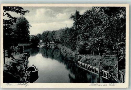 Plau an der Elde Ruderboot