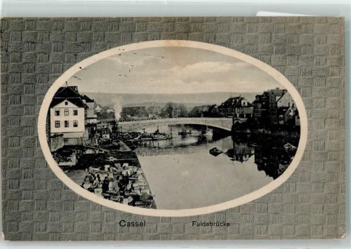 Kassel 1915 Fuldabrücke