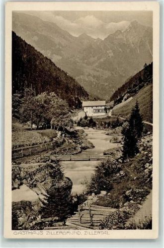Mayrhofen Gasthaus Zillergrund Zillertal