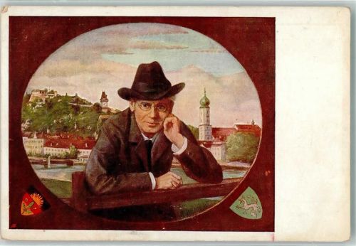Graz 1918 Deutscher Schulverein Karte Nr. 104 Uhrturm