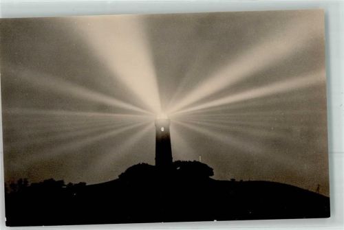 Kloster Leuchtturm bei Nacht