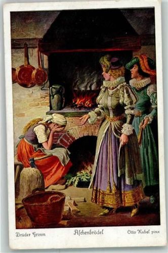 sign.Kubel Otto Brüder Grimm Uvachrom Serie 154 Nr.3874