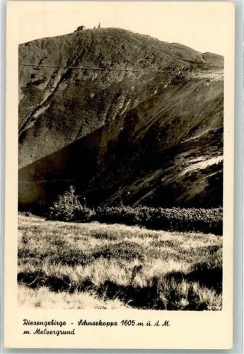 Melzergrundbaude Schneekoppe Hüttenstempel