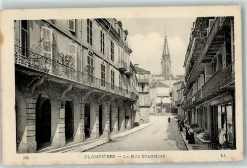 Plombieres-les-Bains la Rue Stanislas