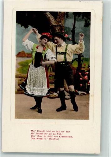Trachten Dirndl Vers