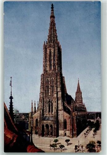 Ulm Münster Höchste Kirche der Welt Verlag Fritz Helm Nr.1275