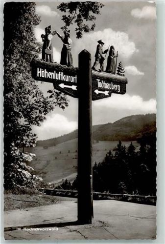 Todtnauberg Holzwegweiser