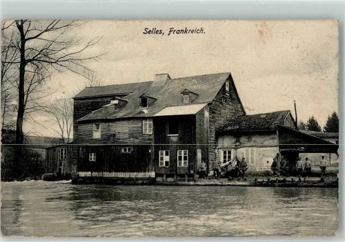 Selles 1914 - 1915 Hochwasser