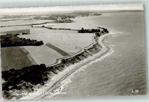 Niendorf Steilküste Fliegeraufnahme
