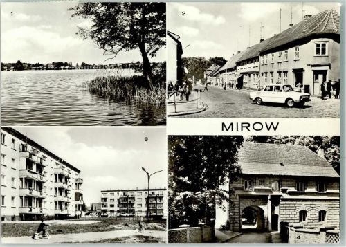 Mirow Mirower See Torhaus Auto